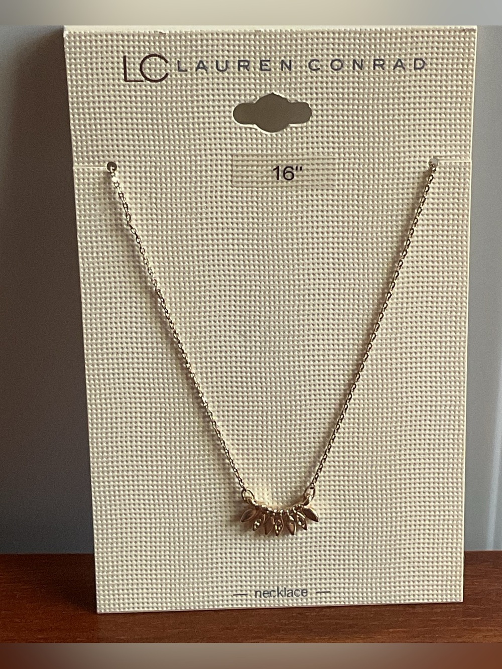LC Lauren Conrad Gold-tone Pendant Necklace - 16"
